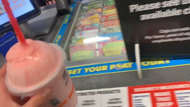 Pink Hibiscus Lemonade Slurpee From 7 Eleven in San Pedro Ca Near Palos Verdes Ca in 2024