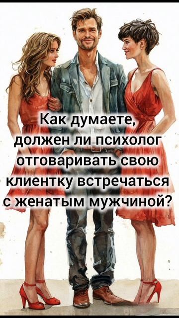 отношения с женатым