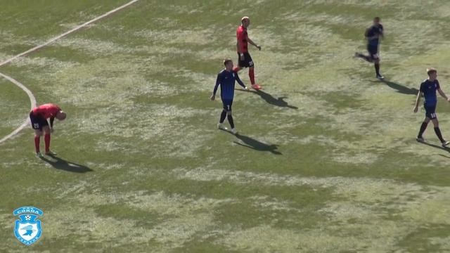Александр Перченок открывает счет в матче с "Металлургом", 1-0. 21.04.2018г.