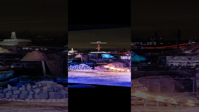 🔥Трюки на мотоциклах. Новогоднее шоу в Байк-центре "Ночные волки"