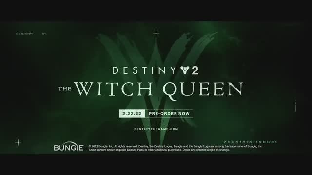 Destiny 2: The Witch Queen (DLC) - Официальный трейлер