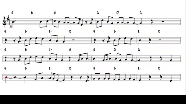 I'm Not the Only One - Sam Smith 2014 (Alto Sax Eb) _Sheet music_ ( 360 X 640 )