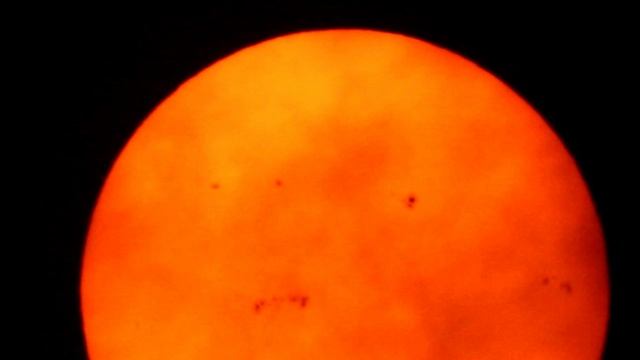 Солнце 19.01.2025 г. Celestron 90/900, Canon 550D