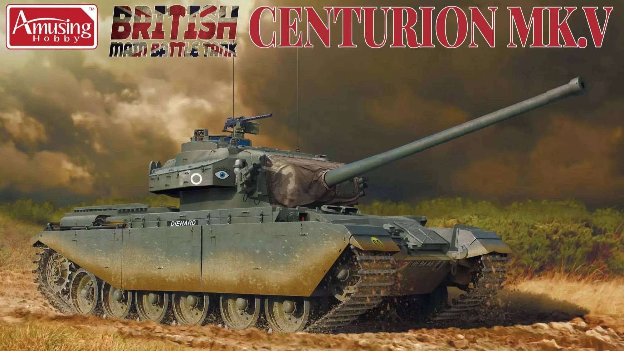 Распаковка Amusing Hobby 1 35 35A028 Centurion Mk.V