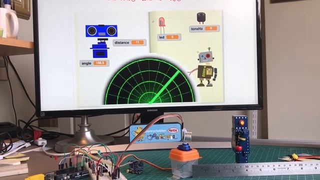 Radar Project  - Scratch 2 & Arduino