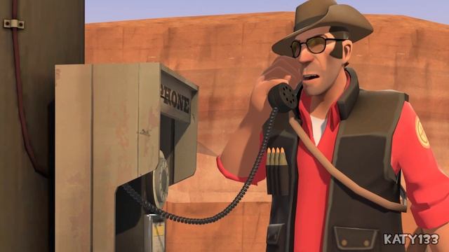 Sniper Has It Out With His Dad [TF2 Blender]