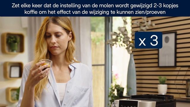 Maalgraad Afstellen / Model ECAM220.30.SB