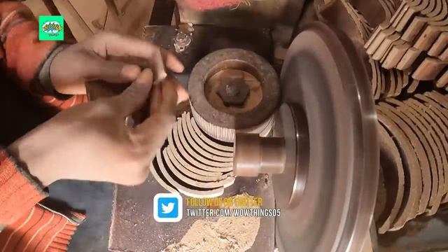Изготовление тормозных колодок для мотоциклов Это потрясающе