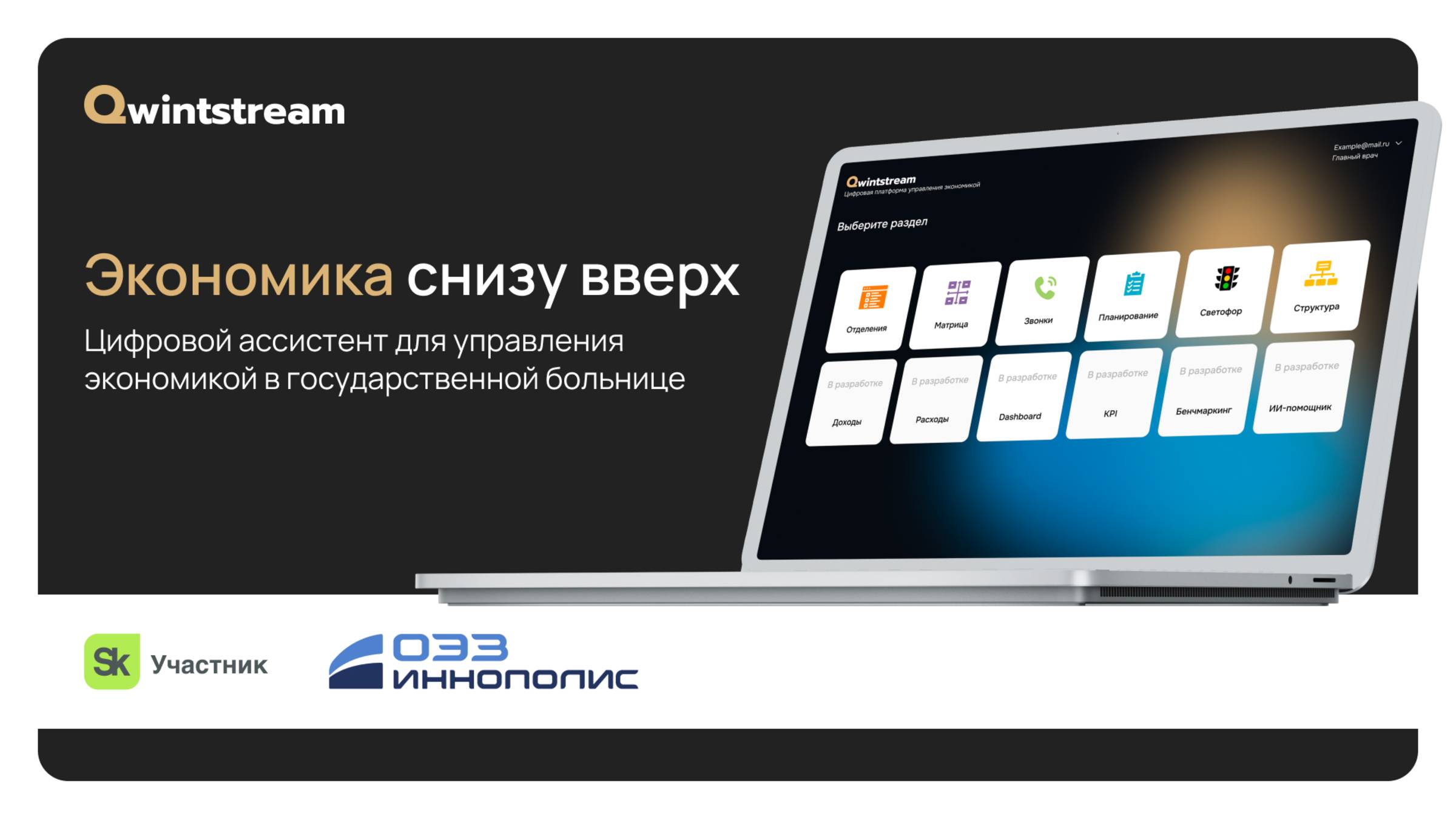 Построение финансовой структуры на платформе QwintStream. Инструкция пользования.