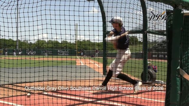 Outfielder Gray Olivo Southlake Carroll High School Class of 2026
