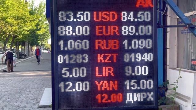 Курс валюта БИШКЕК 8-май саат 8:00