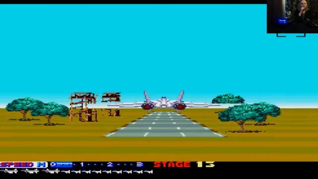 Turbo grafx 16  PC Engine After Burner II Афута Бана II  Лихие 90е Игра нашего детства Вячеслав