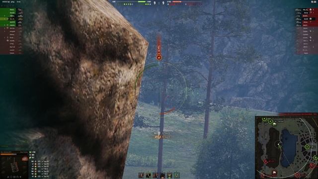 #wotreplays Bretagne Panther Медаль Николса, Основной Калибр, Воин, В расчете.