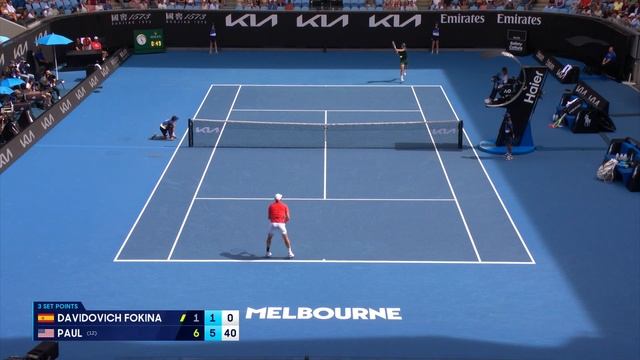 Alejandro Davidovich Fokina v Tommy Paul Highlights | Australian Open 2025 Fourth Round