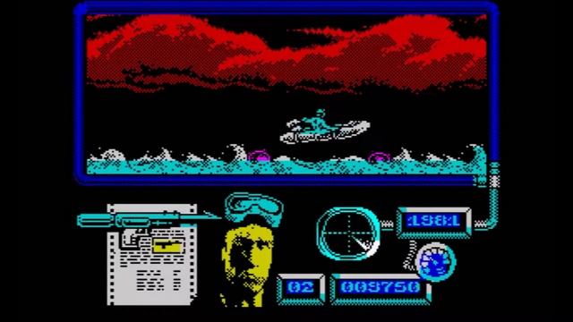 Navy Moves on the ZX Spectrum (Letsplay/Gameplay)
