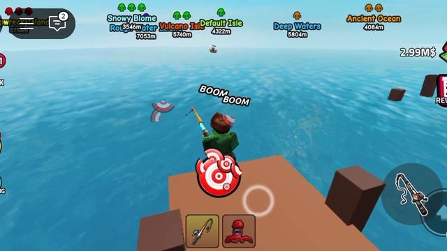 Я перешёл на новый уровень в игре под названием go fish и теперь я буду ловить меха рыбу
