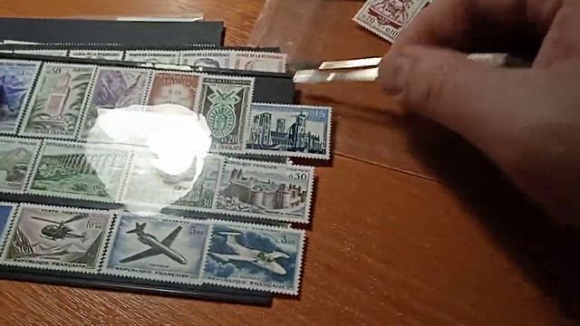 Марки франции 60х годов.Филателия марки хобби stamp philately hobby