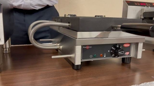 Hatco/Krampouz Bubble Waffle Maker and Countertop Griddle