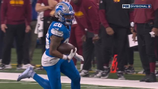 Jahmyr Gibbs's best plays from 175-yard, 2-TD game | NFC Divisional Round