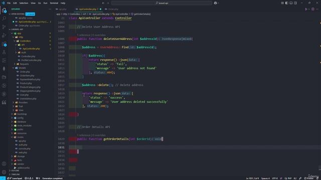 60 -Order Details API - GET
