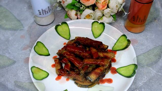 Замечательный праздничный салат с баклажанами | Wonderful holiday salad with eggplants
