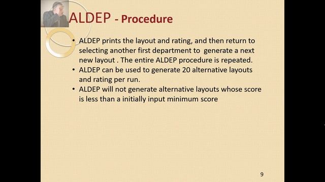 23. MEC6411 W11 L2 CH6 ALDEP Algorithm