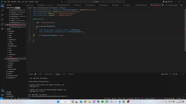 Discord.js v14 #27 TICKET Sistemi Part 2