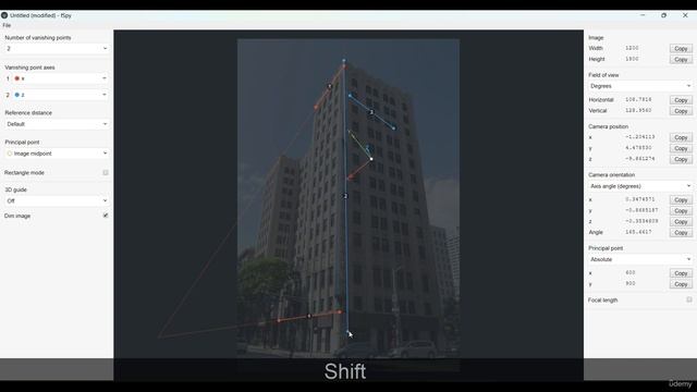 3 -Obtain Prospective of Video and Import it in Blender