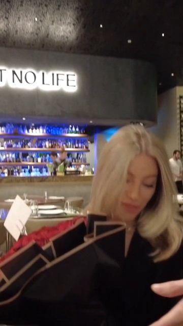 День рождения в ресторане у Нусрета в Дубае