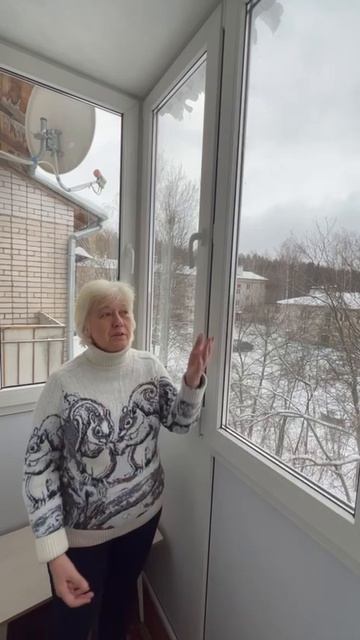 Видеоотзыв клиента.Остекление балкона.