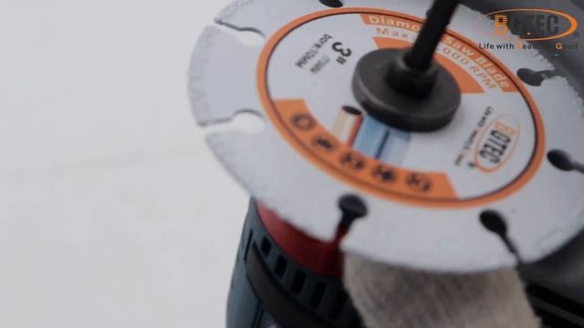 BGTEC Cut-Off Wheel Diamond Blade for Cutting Carbide Metal Alloys Iron Stainless Steel
