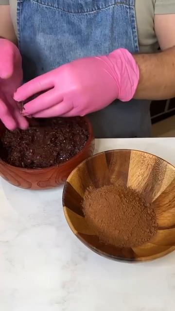 Домашние трюфельные конфеты🍫