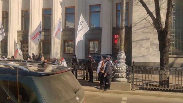Save ФОП бунтует у Верховной Рады Украины.