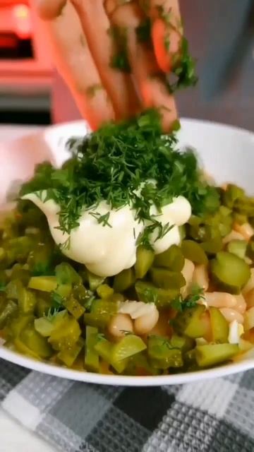 Вкусный салат за 5 минут