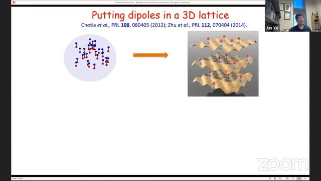 BSS2021, Jun Ye, Molecules, clocks, metrology II, July 7th