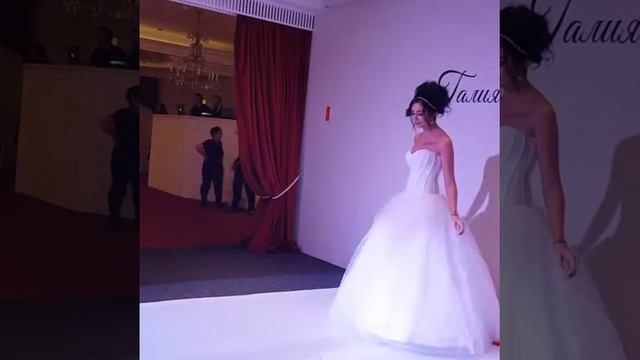 Ирэна Рамакаева на показе Галии Ахматовой