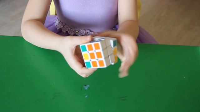Кубик Рубика 3x3x3 (Руслана, 6 лет) | Rubik's Cube 3x3x3 (Ruslana, 6 years)
