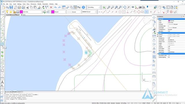 Splines and Ellipses - BricsCAD