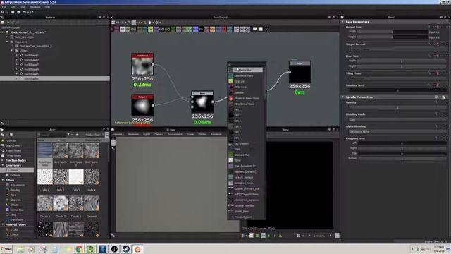 Substance Designer 5 - Rock Gravel - Learning Exercise - PT.4