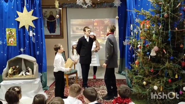 "Счастливая звезда" спектакль воскресной школы Георгиевского каф.собора г. Одинцово