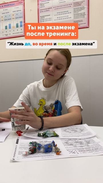 ТЫ НА ЭКЗАМЕНЕ: ДО ТРЕНИНГА И ПОСЛЕ.