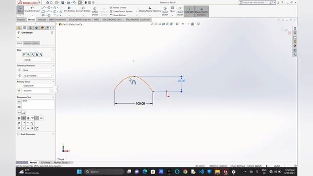 Ellipse And Sketch Fillet &Chemfer 🔥|| Lecture.6 || Solidwork 3D Design || @Rohitt_Avi