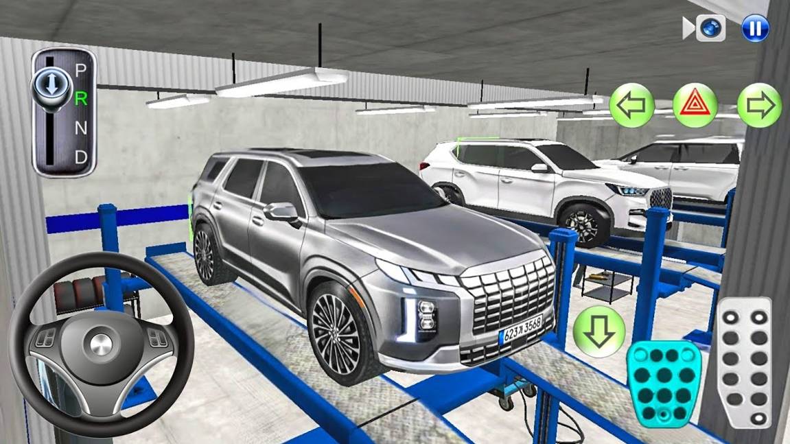 Новый внедорожник Palisade в автомастерской - лучший 3D-класс вождения для Android ios