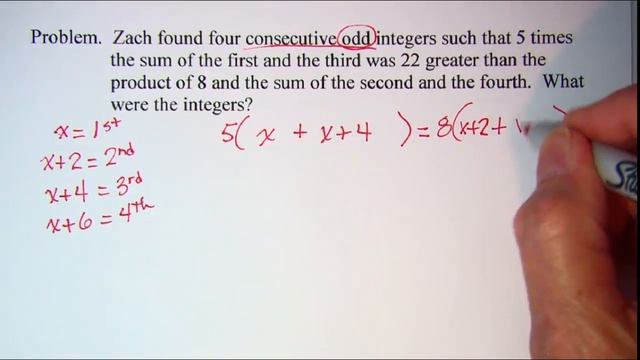 Consecutive Integer Word Problems 3