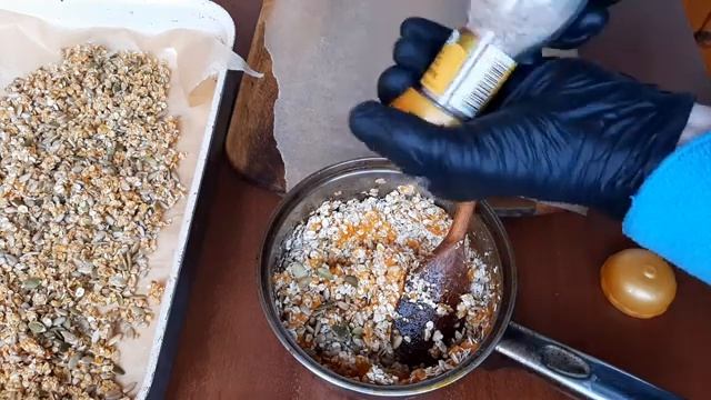Тыквенная гранола пошаговый рецепт