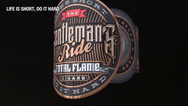 Cigar rings - Total Flame. Life is short, do it hard