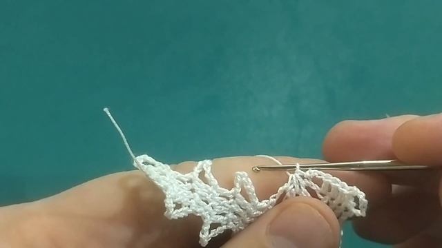 Салфетка крючком. Брюггское кружево для начинающих. Часть 1