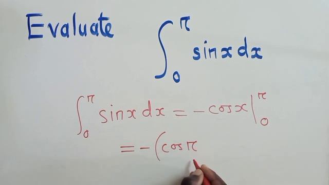 Evaluate the integral of sinx with respect to x || Calculus ||