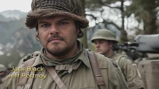 Tropic Thunder 1943 Teaser Trailer Robert Downey Jr.,Tom Cruise,Ben Stiller AI Concept