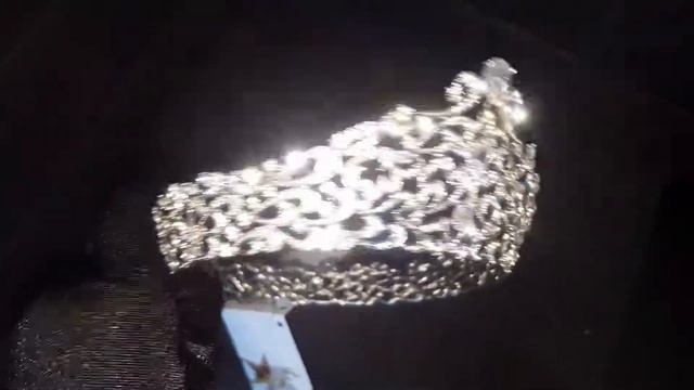 Корона для невесты на свадьбу 6,6 см 8730